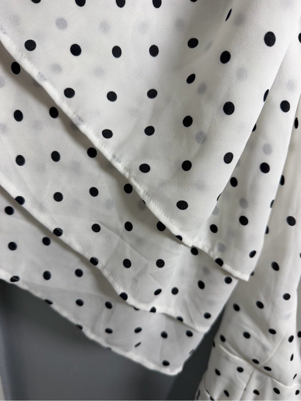 Forever 21 White Off-Shoulder Polka Dot Jumpsuit - Picture 9 of 9